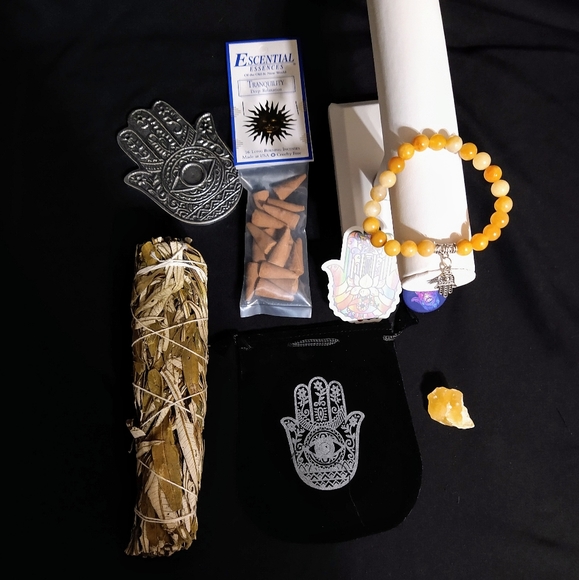 Hamsa Hand Bundle Smudging Lot - Picture 5 of 13